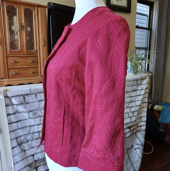 HP😘🆕Coldwater Creek Embroidered jacket - Picture 3 of 9